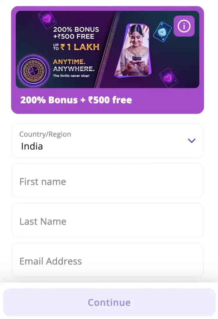 Step by Step Registration